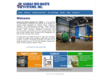 Tablet Screenshot of hawaiibiowaste.com